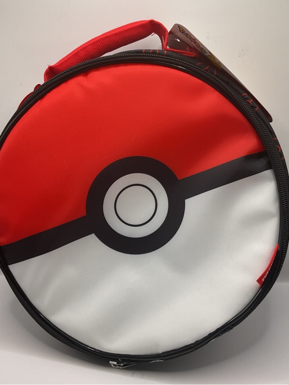 Pokémon NWT Genuin Thermos Brand Poke Ball Lunch Bag, Handle Zipper